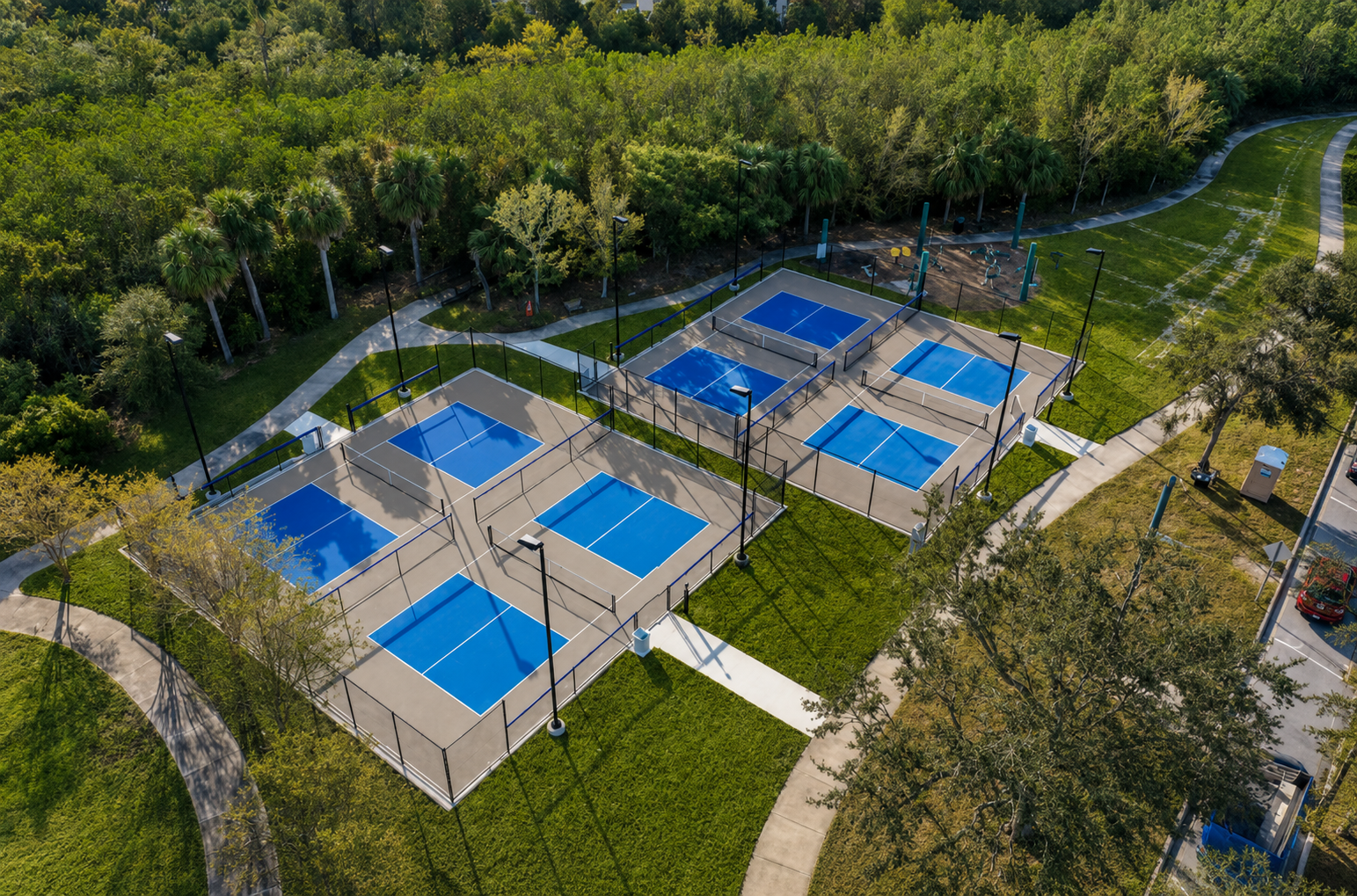 Safford Avenue Pickeleball Courts 4